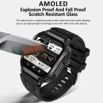 Huawei Xiaomi NFC Smart Watch Men AMOLED HD Screen Heart Rate Health Tracker Bluetooth Call IP68 Waterproof Smartwatch 2025