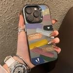 For iPhone 11 Case soft edge all-inclusive Cases For iPhone 12 13 11 14 15 ProMax XR X XS 15 7/8 Plus Back Cover graffiti Bumper