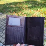 RFID ANTI Blocking Thin Passport Holder Cover Case Travel Wallet for Men Women Multi-Function ID Bank Card Holder Accessories 2025